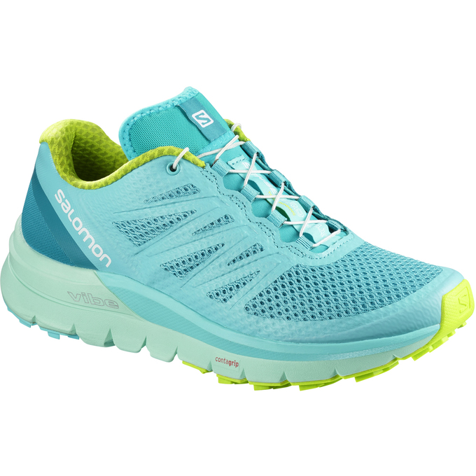 SALOMON SENSE PRO MAX W Philippines - Women's Trail Running Shoes - Light Turquoise | 894532-WDS